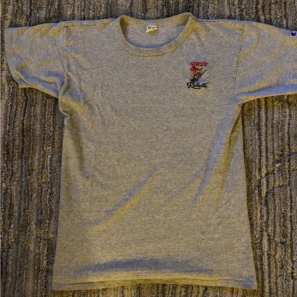 Vintage UNLV Rebels T-shirt. Nice soft cotton with embroidered logo!